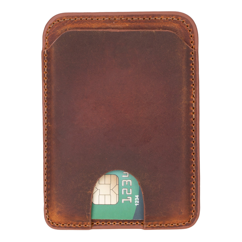 Bayelon MagFit Leather Magnetic Card Holder - Luxe Phone Accessory