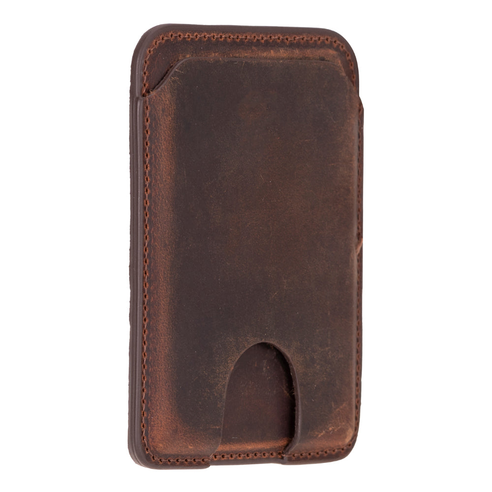 Bayelon MagFit Leather Magnetic Card Holder - Luxe Phone Accessory