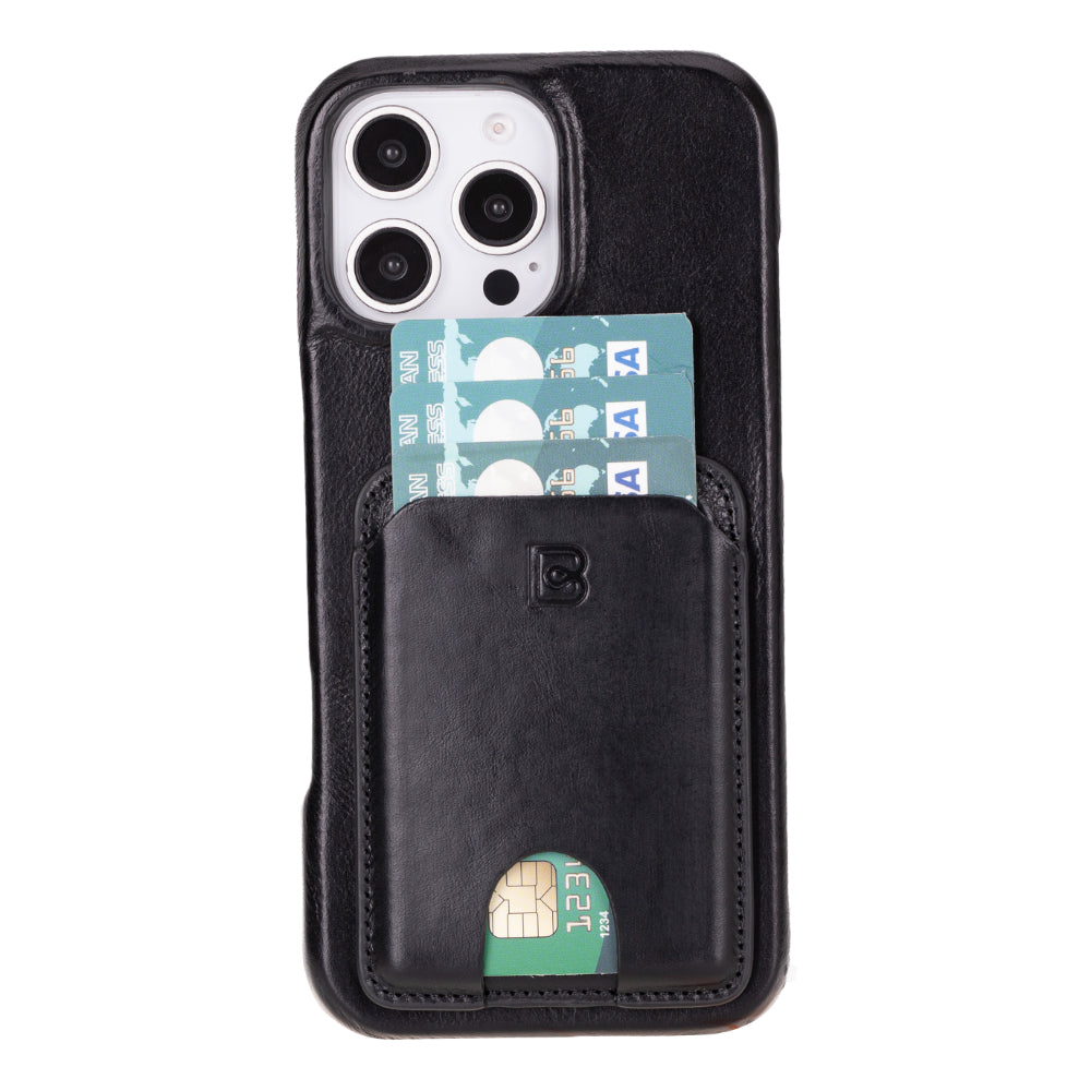 Bayelon Fluxion MagFit Leather Magnetic Card Holder