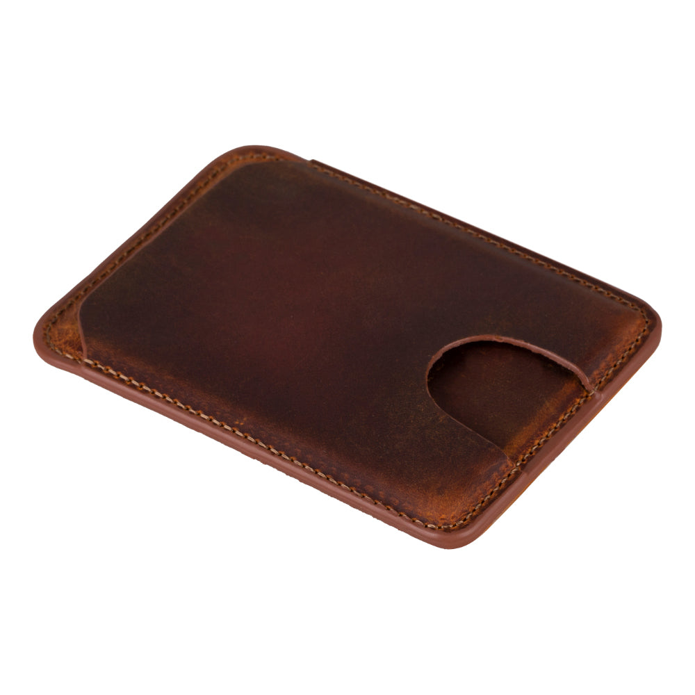 Bayelon MagFit Leather Magnetic Card Holder - Luxe Phone Accessory