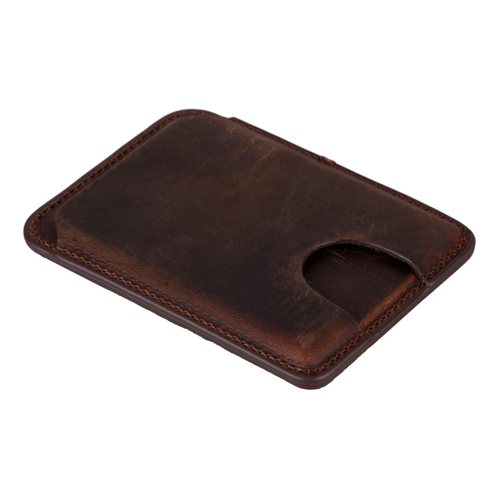 Bayelon MagFit Leather Magnetic Card Holder - Luxe Phone Accessory
