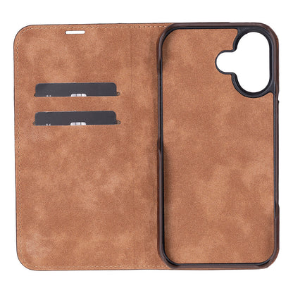 UnBranded Sonat Leather iPhone 17 Folio Case
