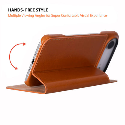 UnBranded Sonat Leather iPhone 17 Air Folio Case