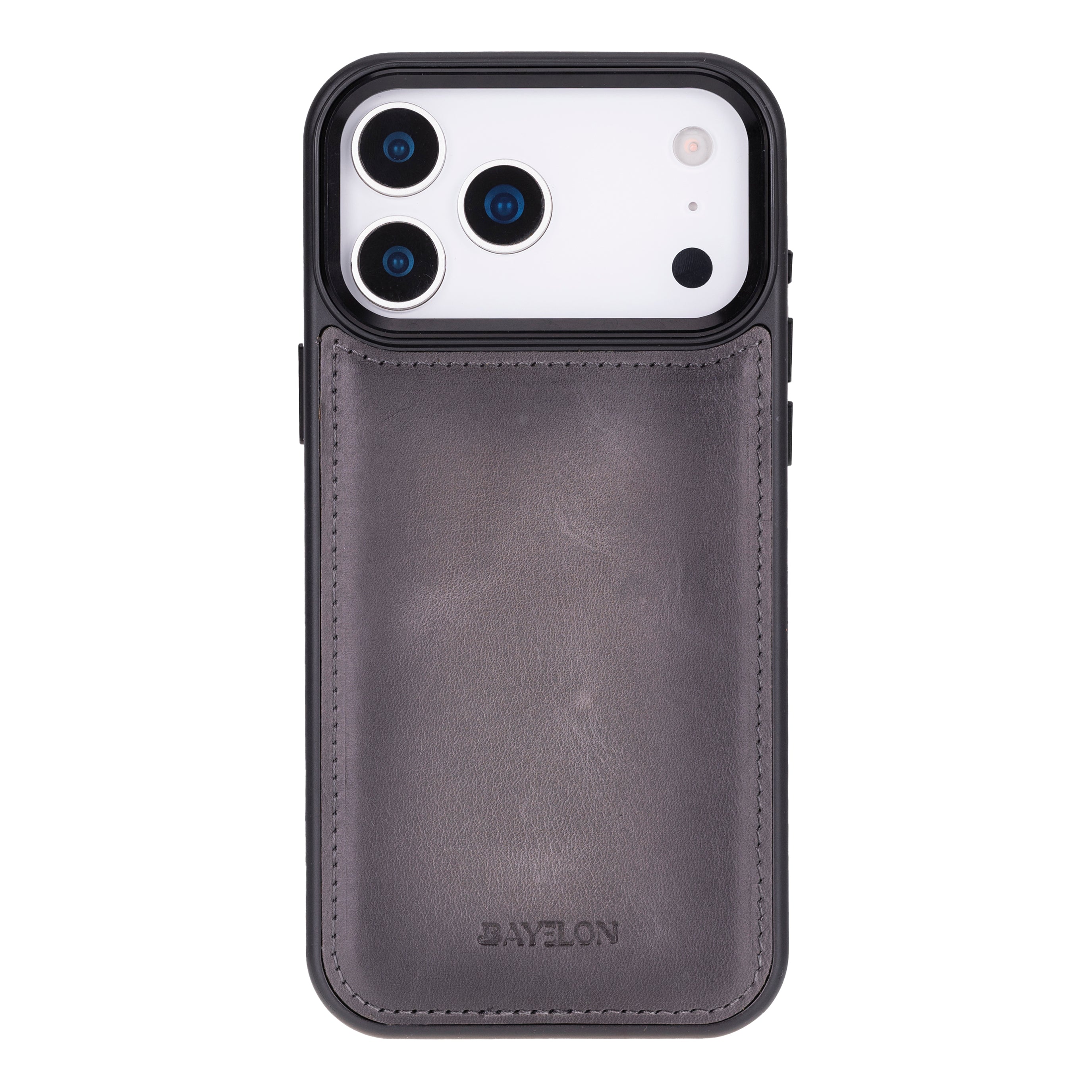 Bayelon iPhone 17 Pro Detachable Wallet Case