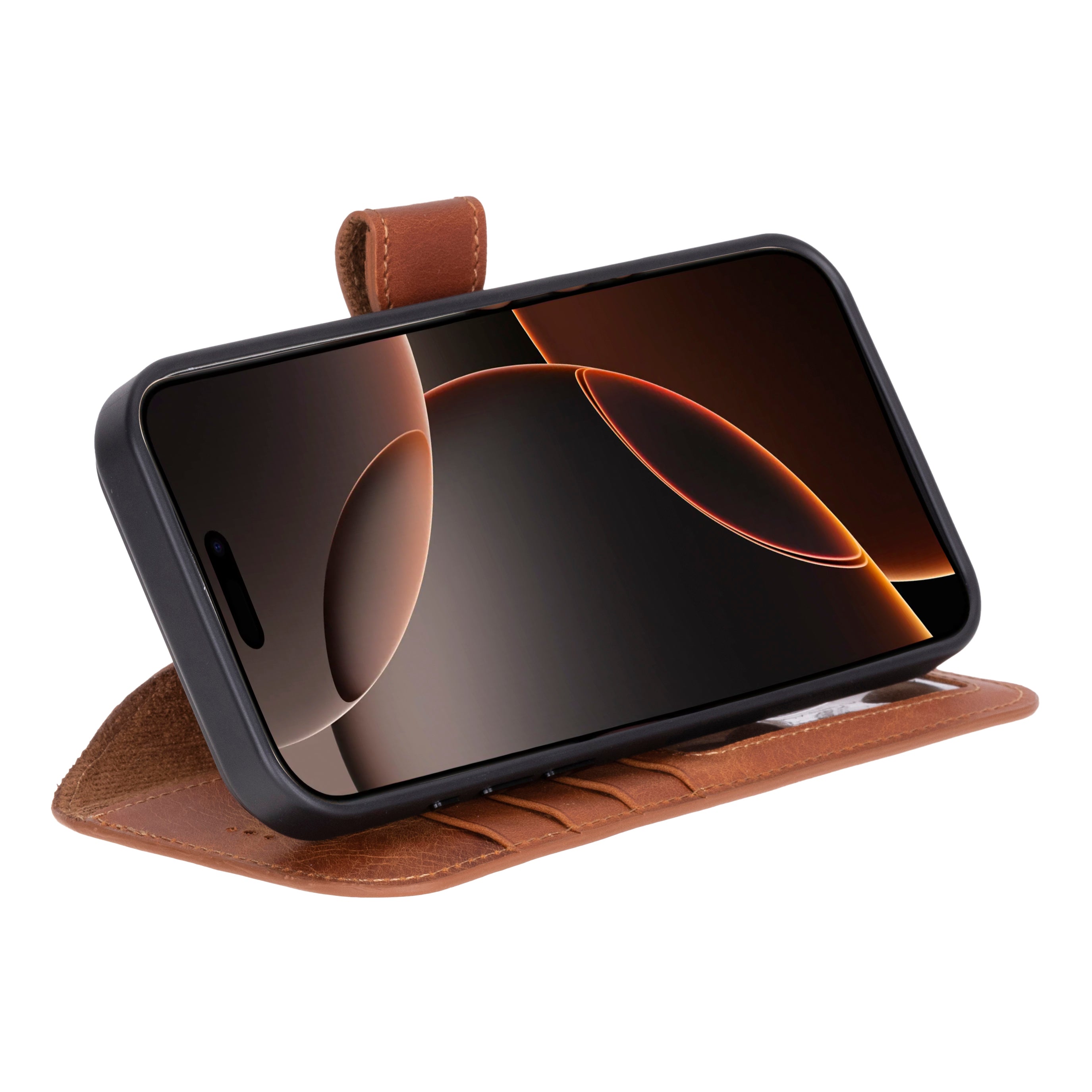 Bayelon iPhone 17 Pro Detachable Wallet Case