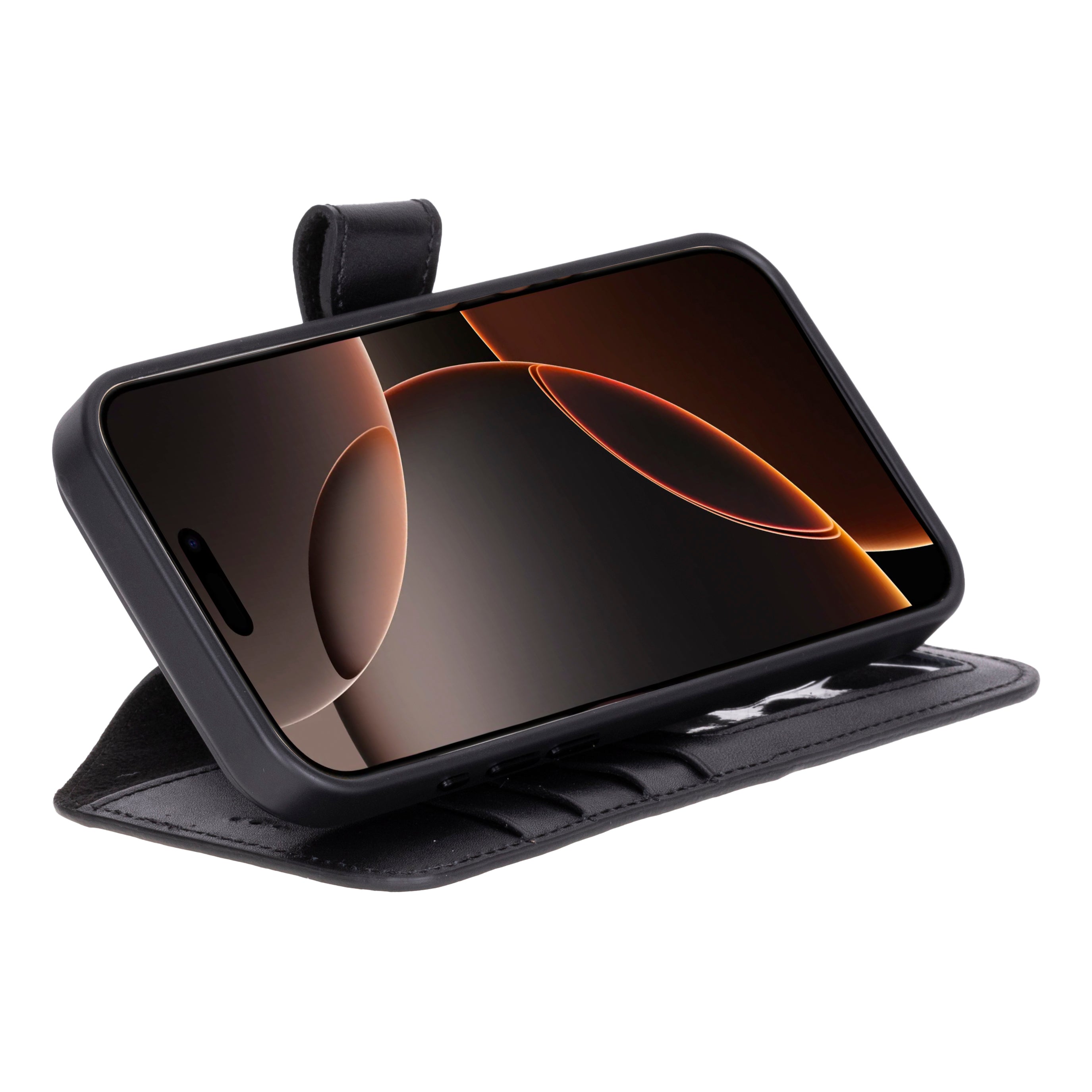 Bayelon iPhone 17 Pro Detachable Wallet Case