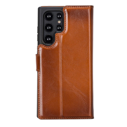 UnBranded Magic Samsung Galaxy S22 Series Detachable Leather Wallet Case - MW