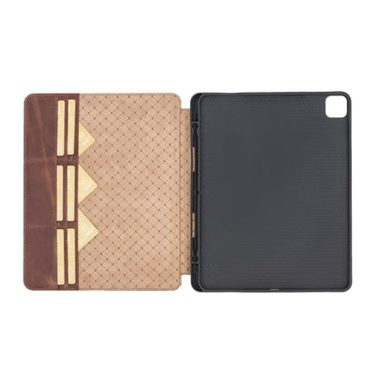 UnBranded Eto iPad Pro 13" (M4-2024) Leather Wallet Case