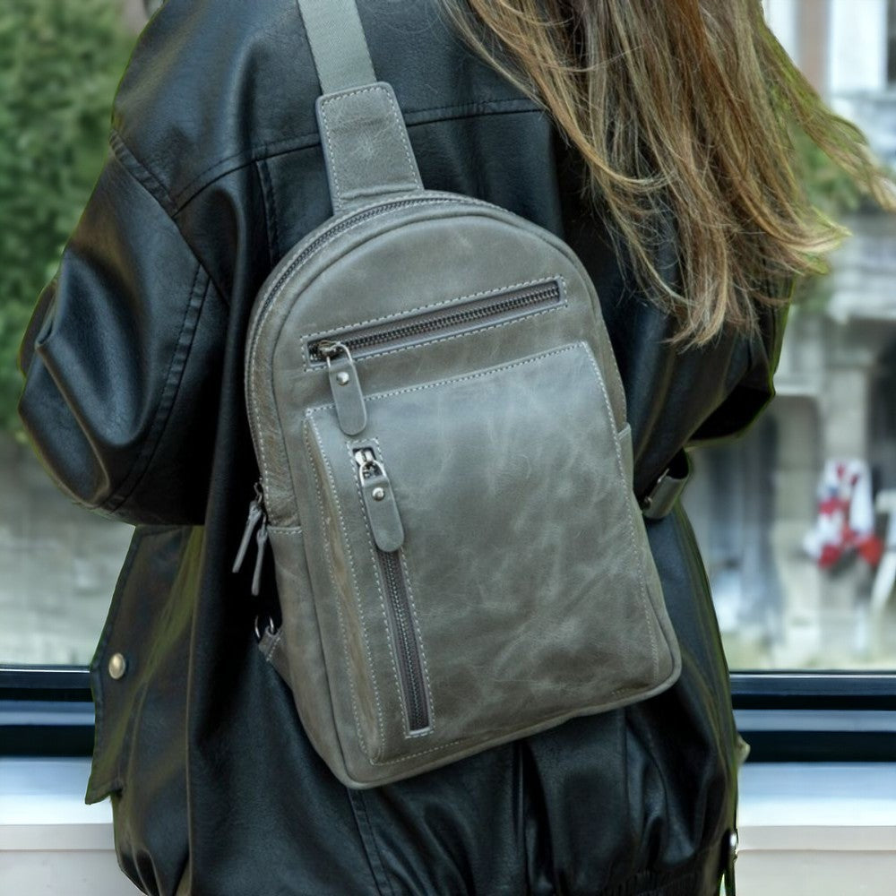 Bayelon Blake Genuine Leather Crossbody Bag