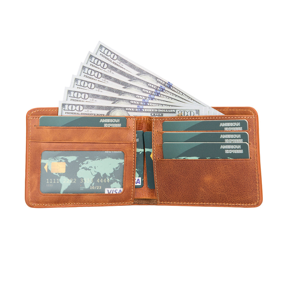 Bayelon Pier Leather Wallet Golden Tan