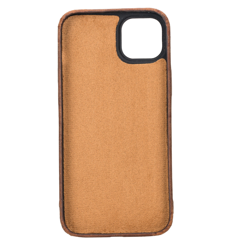 Bayelon Rock Cover iPhone 15 Leather Case - Luxury Protection