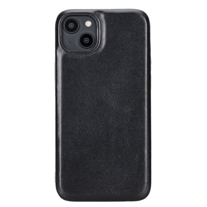 UnBranded Rock Cover iPhone 15 Leather Case - Luxury Protection Black