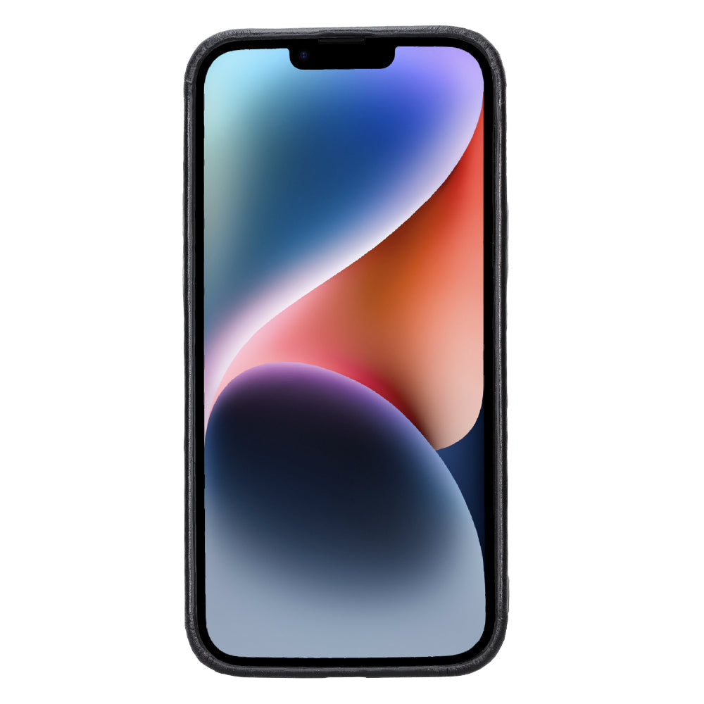 Bayelon Rock Cover iPhone 15 Plus Leather Case