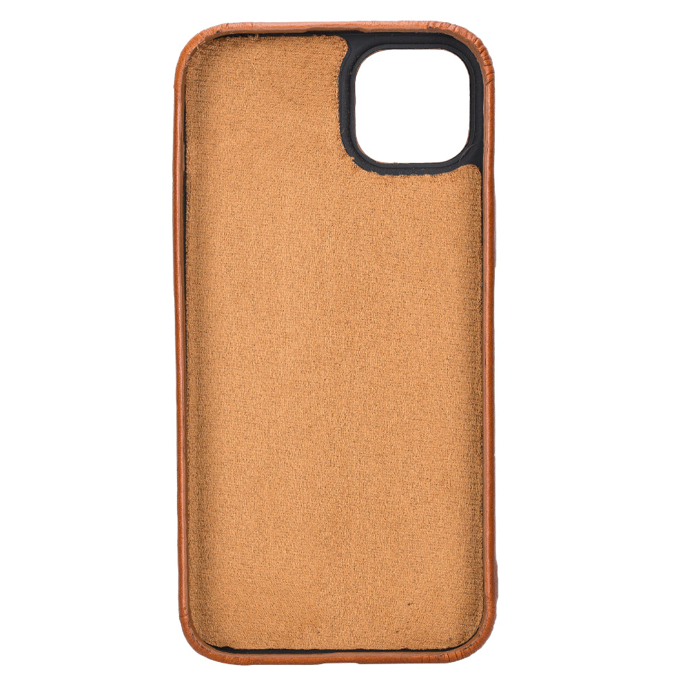 UnBranded Rock Cover iPhone 15 Leather Case - Luxury Protection