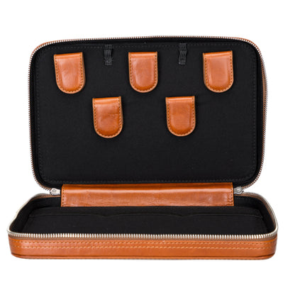 Bouletta Orbex Genuine Leather Travel Cable Organizer