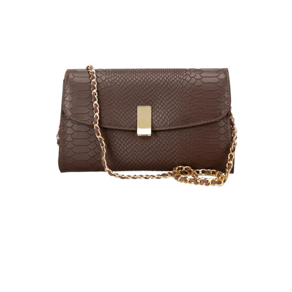 Bouletta Ajax Leather Bag Brown