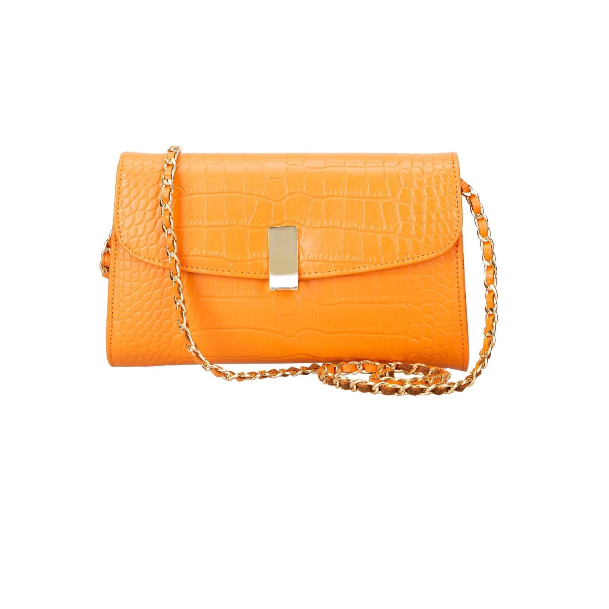 Bouletta Ajax Leather Bag Orange