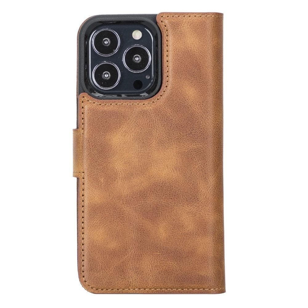Bayelon Magic iPhone 13 Series Detachable Leather Wallet Case - MW