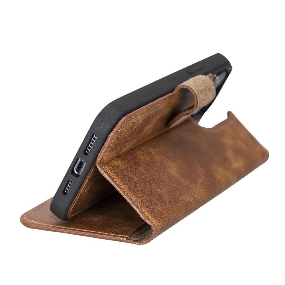 Bayelon Magic iPhone 13 Series Detachable Leather Wallet Case - MW