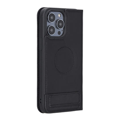 Bouletta Brooks iPhone 14 Leather Wallet Case Black