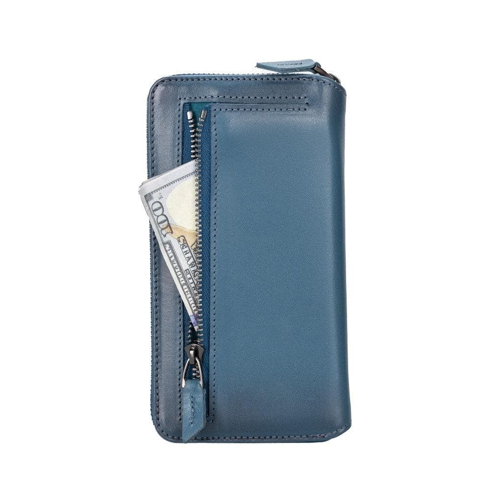 Bouletta Pouch Magic Wallet iPhone 14 Series Detachable and Zipper Leather Wallet Case - PMW