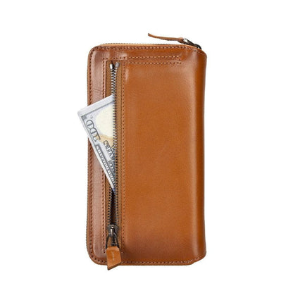 Bouletta Pouch Magic Wallet iPhone 14 Series Detachable and Zipper Leather Wallet Case - PMW