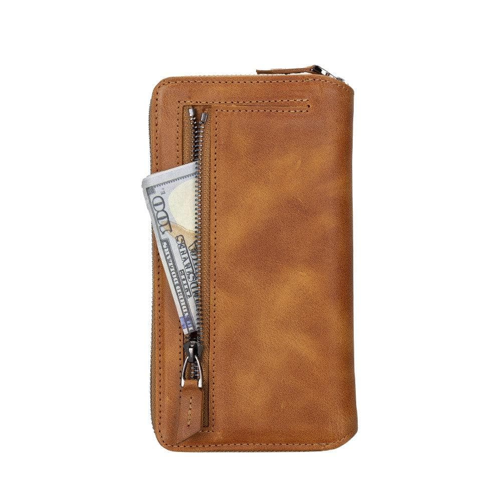 Bouletta Pouch Magic Wallet iPhone 14 Series Detachable and Zipper Leather Wallet Case - PMW