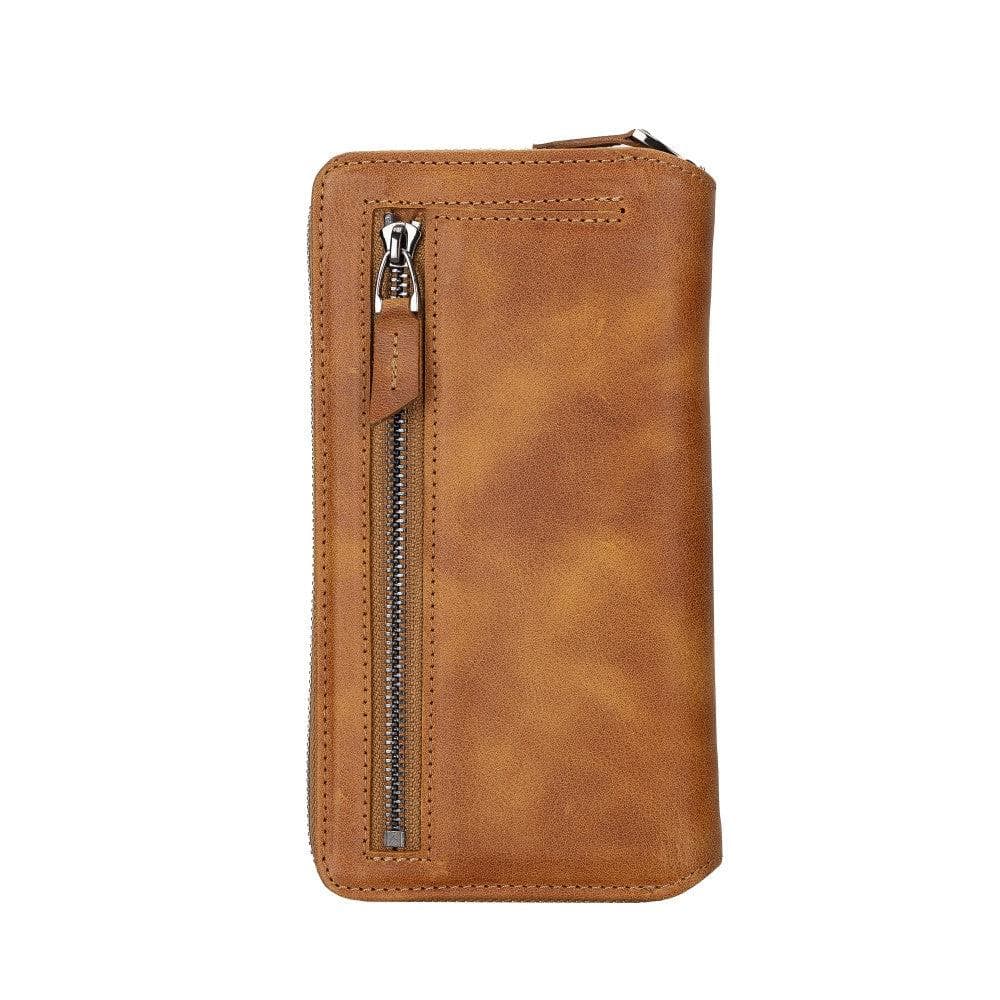 Bouletta Pouch Magic Wallet iPhone 14 Series Detachable and Zipper Leather Wallet Case - PMW