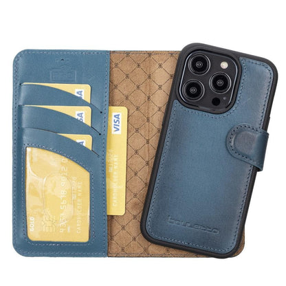 Bouletta Magic iPhone 14 Series Detachable Colorful Leather Wallet Case - MW