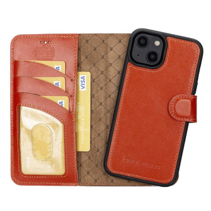 Bouletta Magic iPhone 14 Series Detachable Colorful Leather Wallet Case - MW