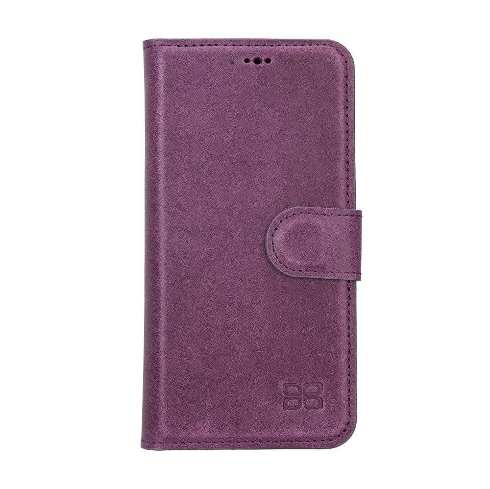 Bouletta Magic iPhone 14 Series Detachable Darker Color Leather Wallet Case -