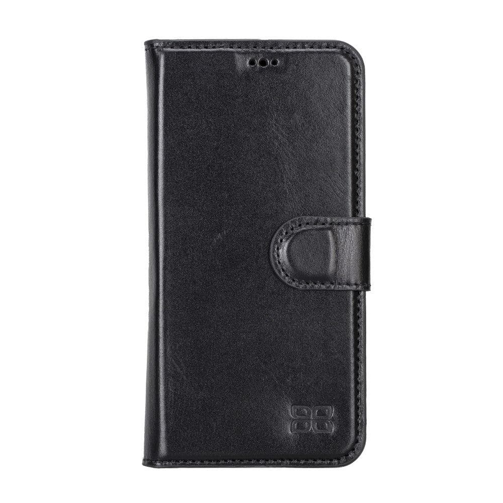 Bouletta Magic iPhone 14 Series Detachable Darker Color Leather Wallet Case -