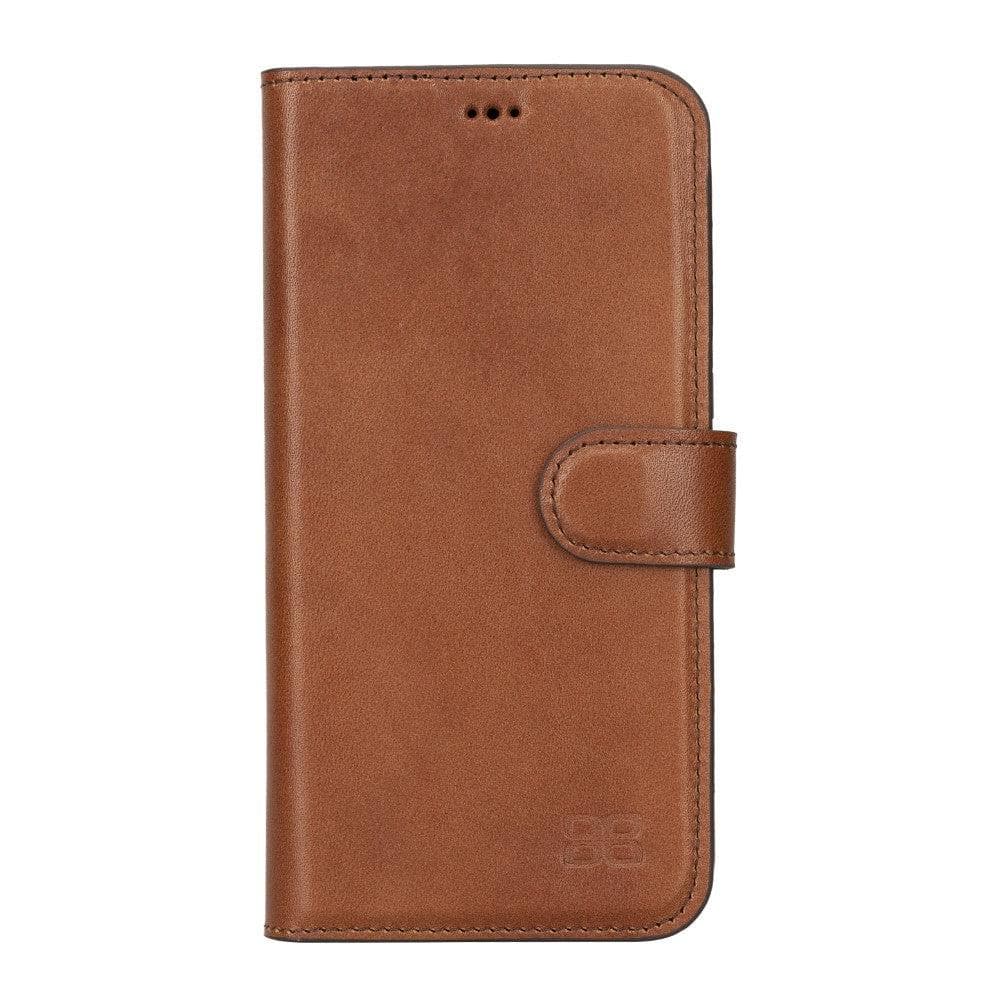 Bouletta Magic iPhone 14 Series Detachable Darker Color Leather Wallet Case -