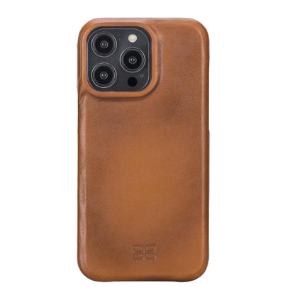 Bouletta F360 Leather iPhone 14 Pro Max Case Tan