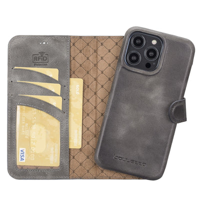 Bouletta F360 Magic Leather iPhone 14 Pro Detachable Wallet Case