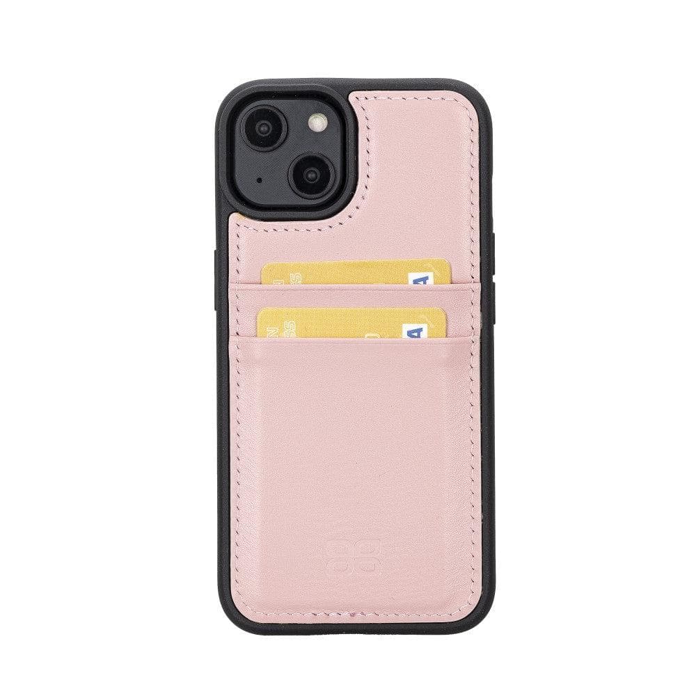 Bayelon Flex Cover Leather iPhone 14 Pro Max Case with Card Holder