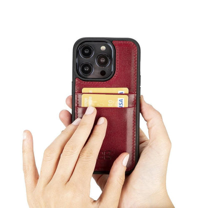 Bouletta Flex Cover Leather iPhone 14 Case with Card Holder