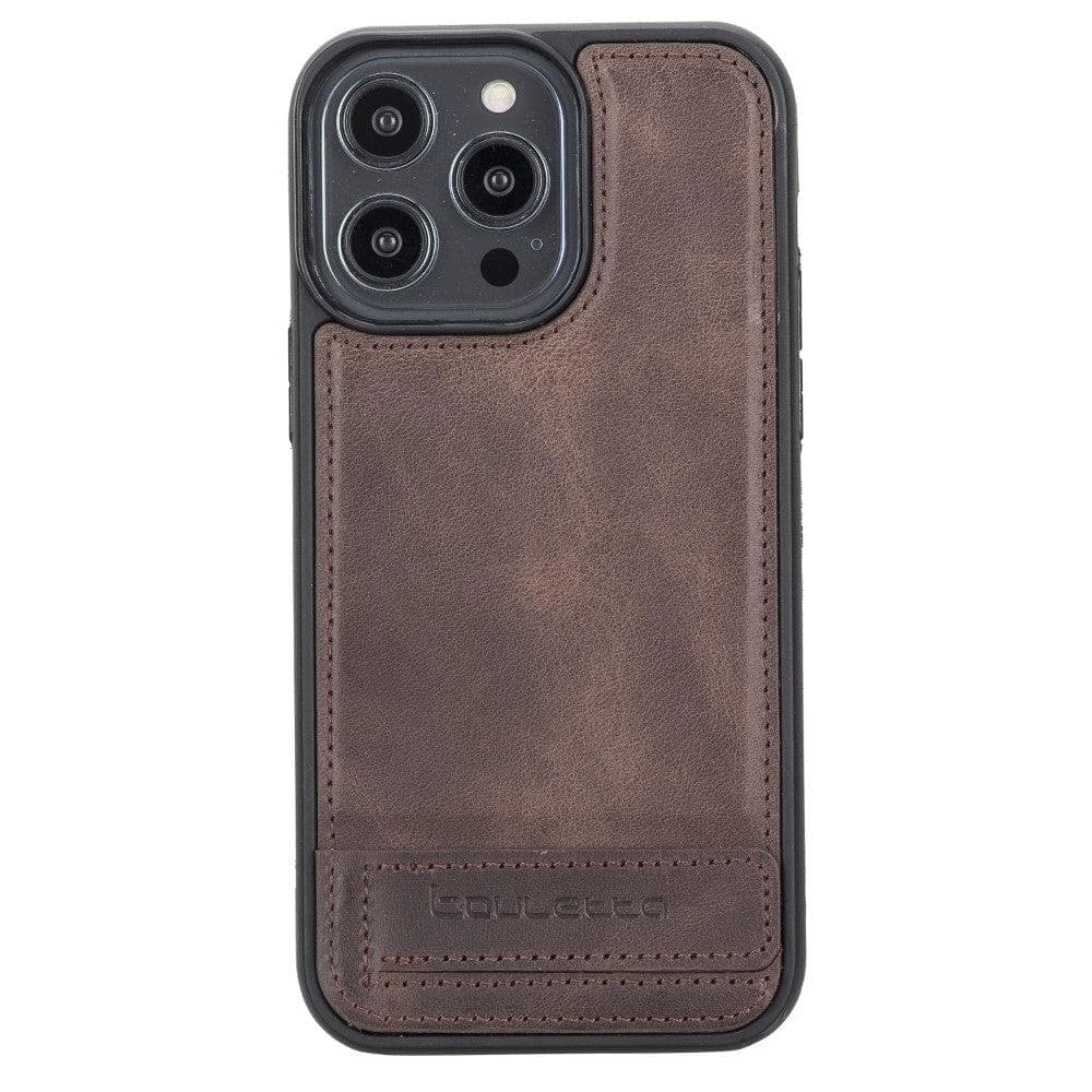 Bouletta Flex Base Leather iPhone 14 Pro Max Case with Stand