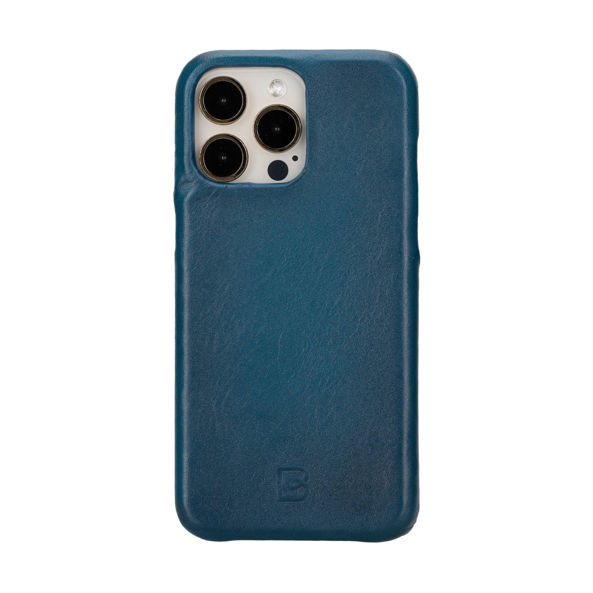 Bayelon F360 Genuine Leather Case for iPhone 15 Pro Max