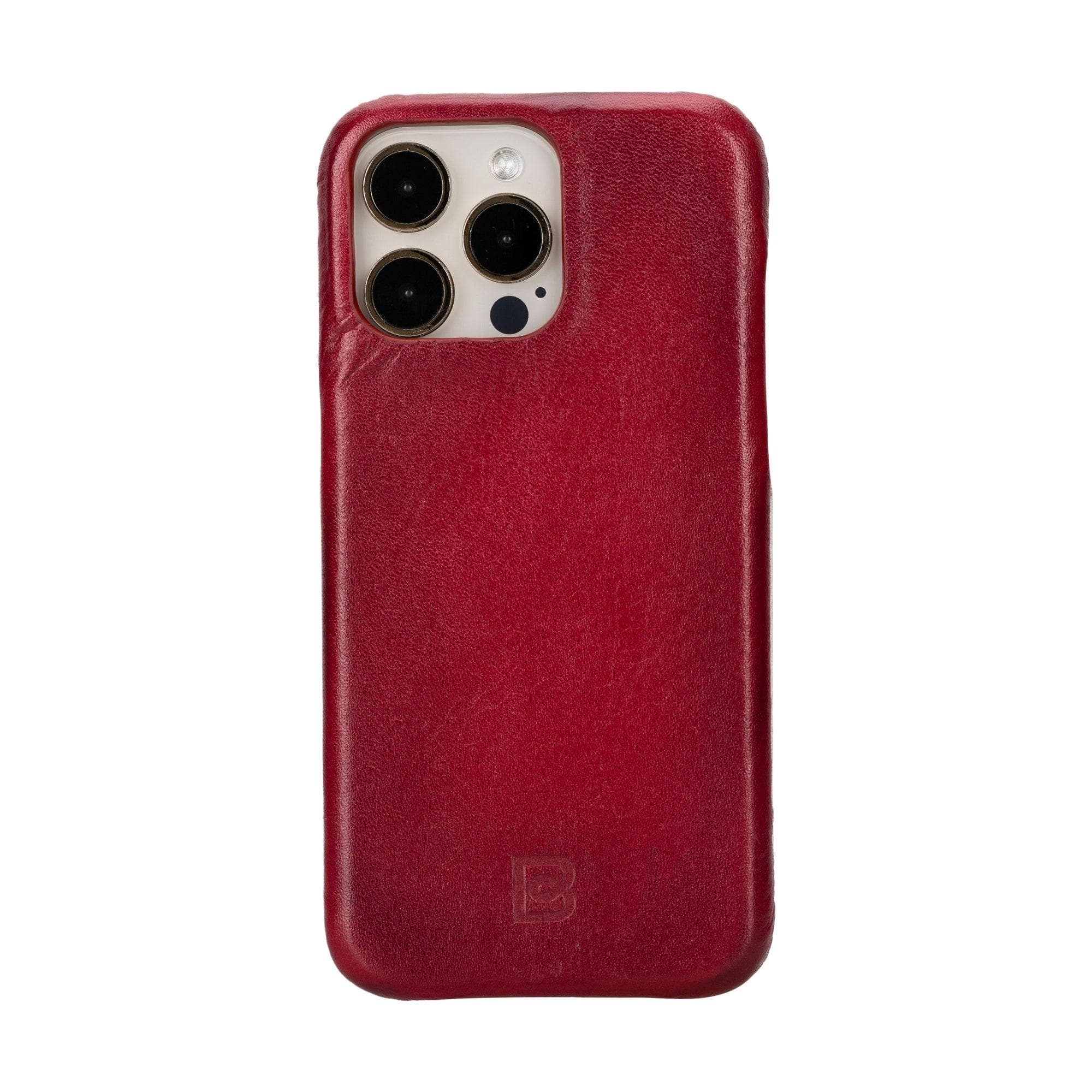 Bayelon F360 Genuine Leather Case for iPhone 15 Pro Max