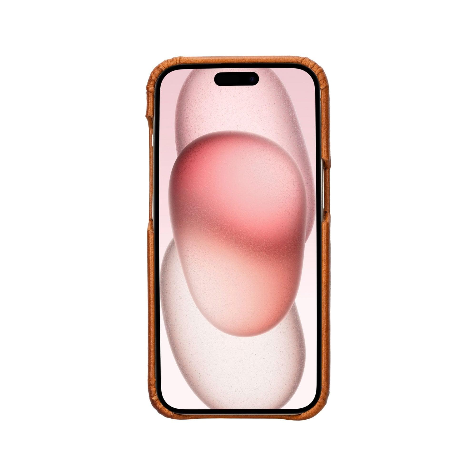 Bayelon F360 Genuine Leather Case for iPhone 15 Pro Max