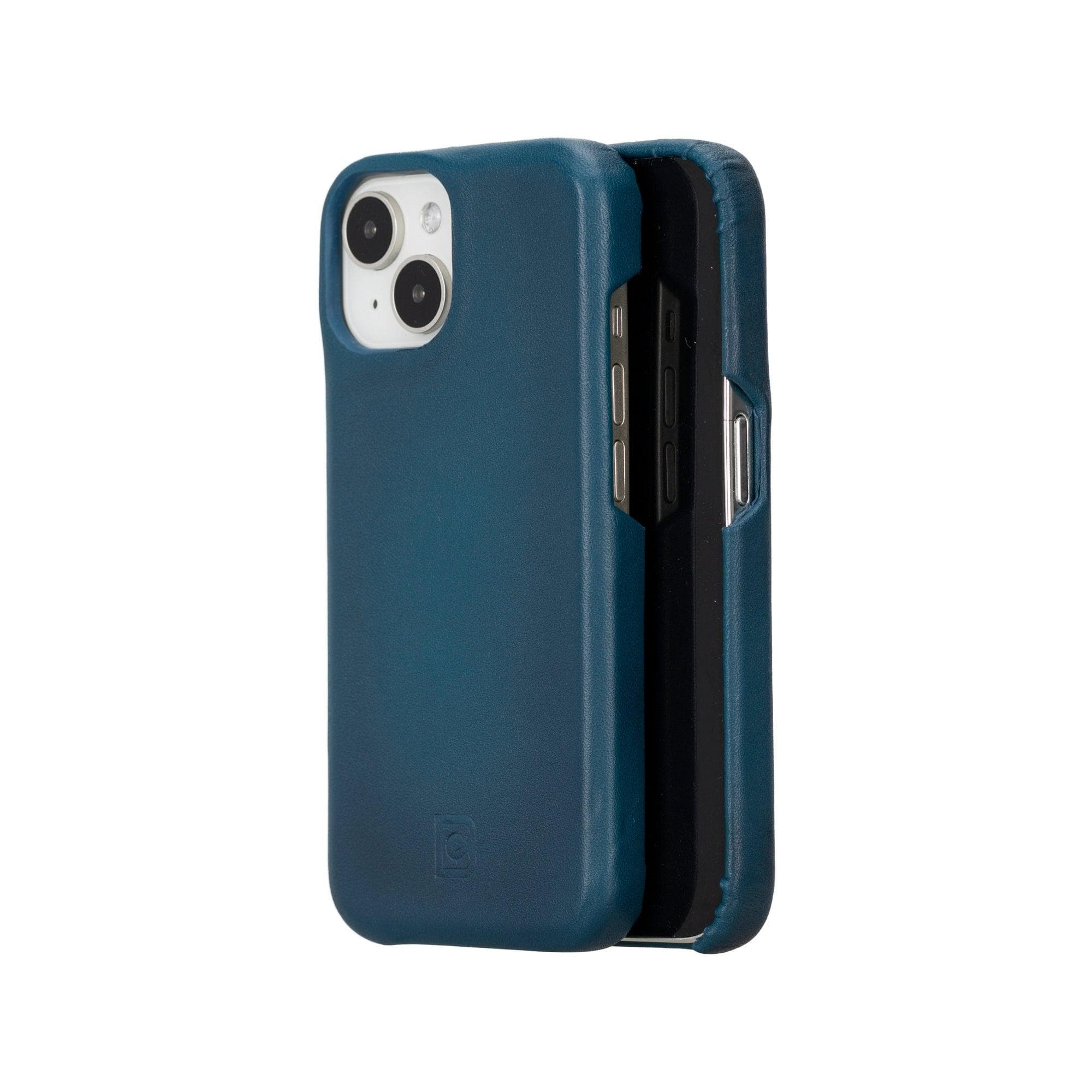 Bayelon F360 Genuine Leather Case for iPhone 15 Pro Max