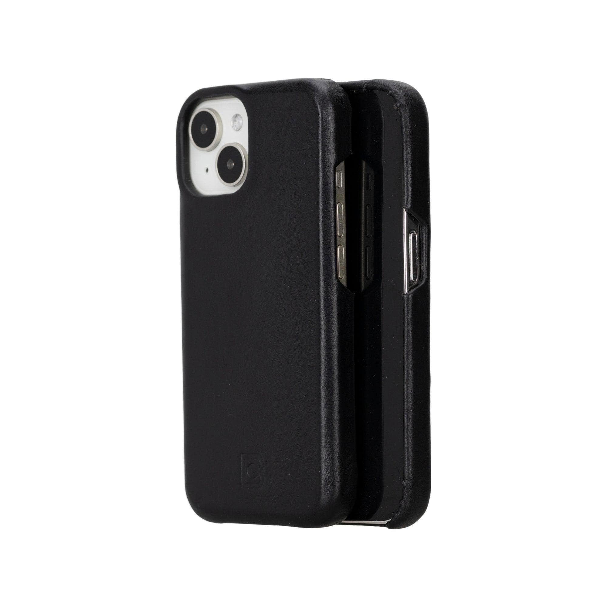 Bayelon F360 Genuine Leather Case for iPhone 15 Pro Max