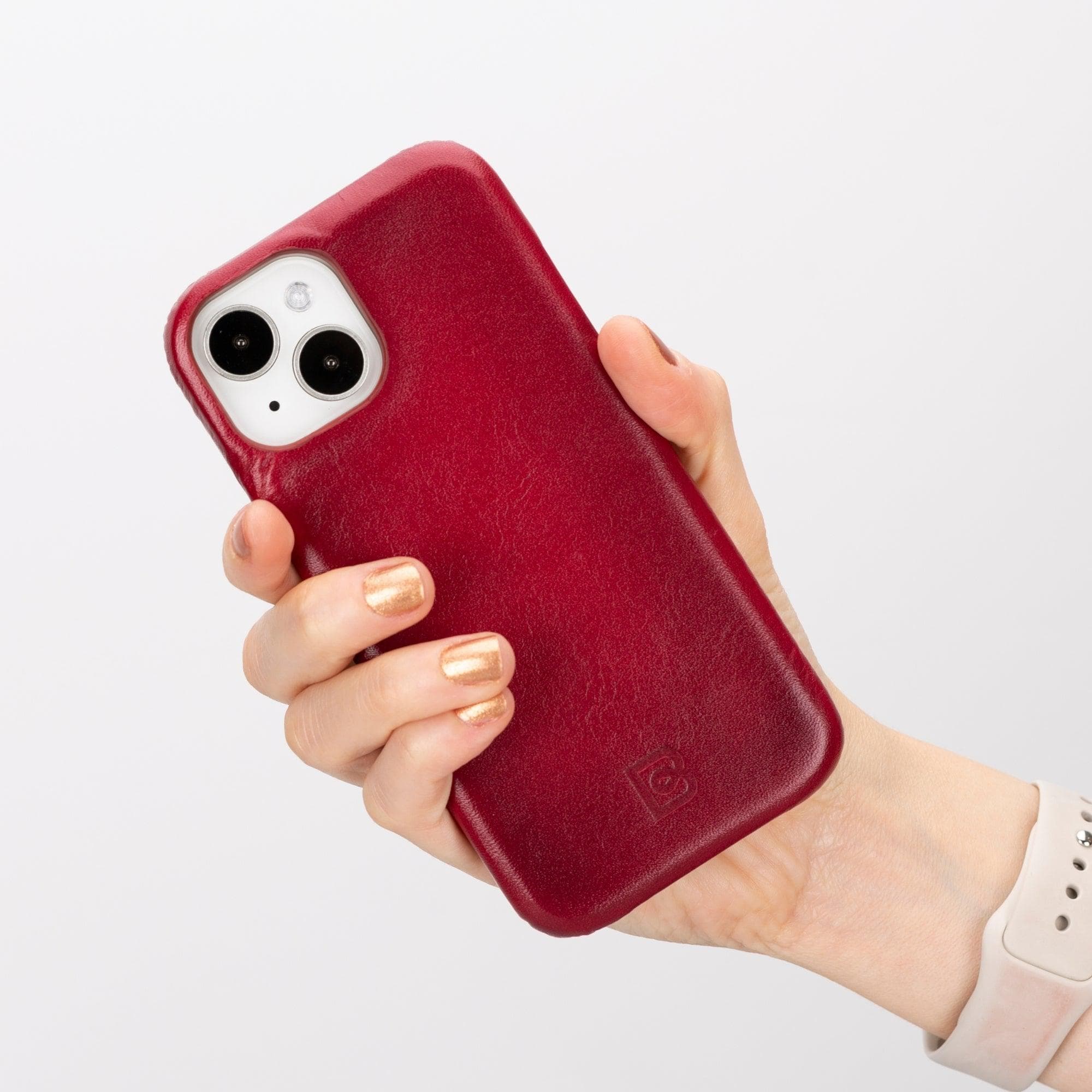 Bayelon F360 Genuine Leather Case for iPhone 15 Pro Max