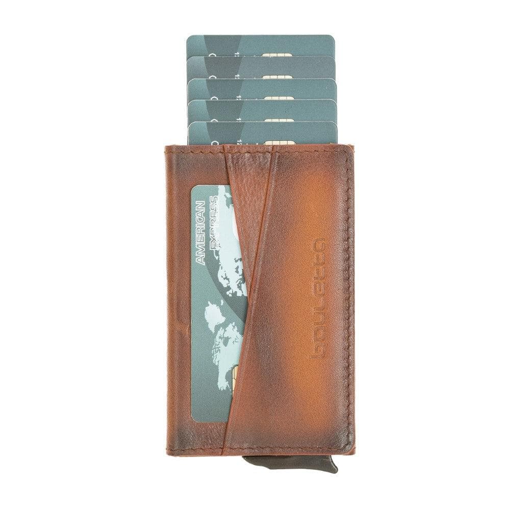 Bouletta Austin Leather Card Holder with RFID