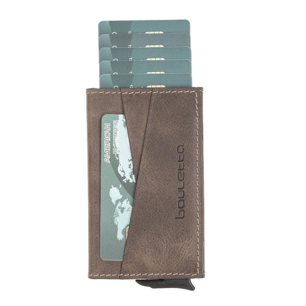 Bouletta Austin Leather Card Holder with RFID