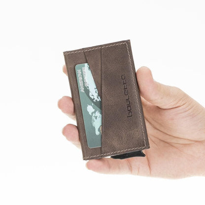 Bouletta Austin Leather Card Holder with RFID