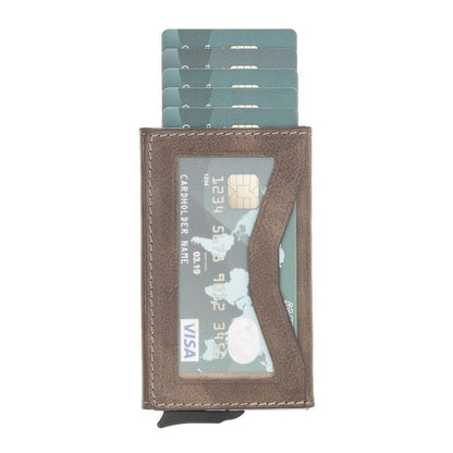 Bouletta Austin Leather Card Holder with RFID