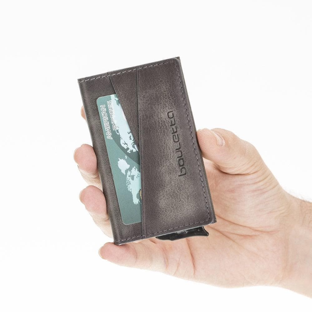 Bouletta Austin Leather Card Holder with RFID