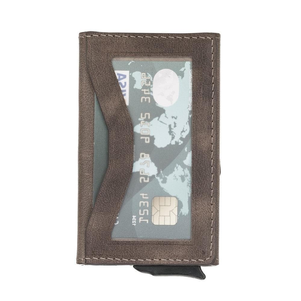 Bouletta Austin Leather Coin Purse / Card Holder with RFID